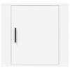 vidaXL Comodino a Muro Bianco 50x30x47 cm
