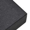 vidaXL Base per ombrellone Nero 45 x 25 x 45 cm Granito