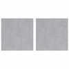 vidaXL Gradini per Scale 2 pz 30 x 30 cm Argento Alluminio Quadrato