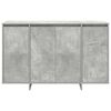 vidaXL Credenza Grigio cemento 120 x 41 x 75 cm Legno multistrato