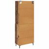 vidaXL Credenza Legno vecchio 69,5 x 34 x 180 cm Legno multistrato