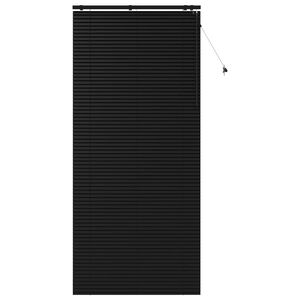 vidaXL Tenda Veneziana Nero 110 x 250 cm 35 mm