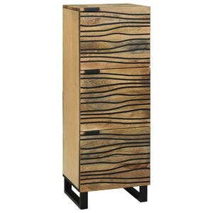 vidaXL Credenza Marrone 40 x 33 x 110 cm legno massello di mango