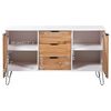 vidaXL Credenza New York 130,6 x 43 x 73,6 cm Legno di pino massello