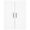 vidaXL Mobile a Parete Bianco 69,5x34,90 cm in Legno Multistrato