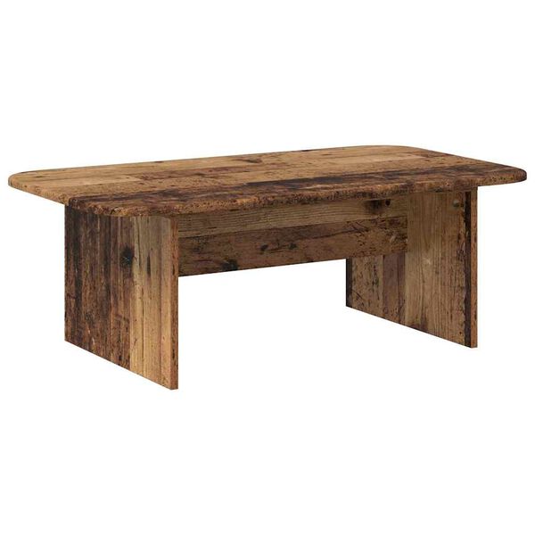vidaXL Tavolino da salotto Legno vecchio 93 x 53 x 33 cm