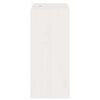 vidaXL Portabottiglie 2 pcs Bianco 56 x 25 x 56 cm Pino massello