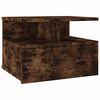 vidaXL Comodino Pensile Rovere Fumo 40x31x27 cm in Legno Multistrato