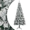vidaXL Albero di Natale artificiale 120 cm PVC e Acciaio