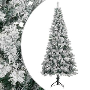 vidaXL Albero di Natale artificiale 120 cm PVC e Acciaio