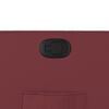 vidaXL Poltrona Reclinabile Rosso Vino in Similpelle