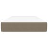 vidaXL Materasso a Molle Insacchettate Tortora 120x190x20cm in Tessuto
