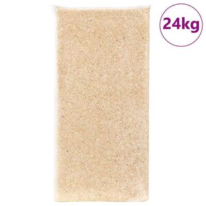 vidaXL Trucioli di Legno per Lettiere per Animali Legno Tenero 24 kg