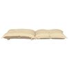 vidaXL Cuscini per Sedia da Giardino 4 pz Beige 100x50x7 cm Tessuto