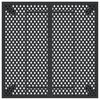 vidaXL Tavolo da Giardino Antracite 100x100x72 cm Acciaio