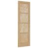 vidaXL Porta Interna 61 x 198,5 cm Legno compensato Naturale