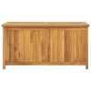 vidaXL Cassa da Giardino 114x50x58 cm in Legno Massello di Teak
