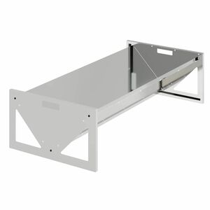 vidaXL Abbeveratoio per bestiame Argento 108 x 50 x 28 cm