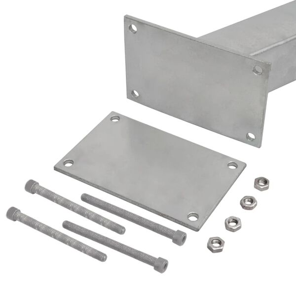 vidaXL Cavaletto di Sostegno per Vericello per Rimorchio Barche