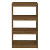 vidaXL Libreria/Divisorio Ambra 60x30x103,5 cm Legno Massello di Pino