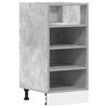 vidaXL Armadio Inferiore &ldquo;Riga&rdquo; Grigio Cemento 40x44,5x81,5 cm