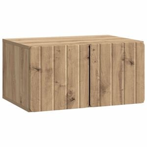 vidaXL Mobile Porta TV da Muro Rovere Artigianale 59,5 x 41 x 30 cm