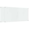 vidaXL Schienale da cucina 2 pcs Trasparente 120 x 60 cm
