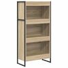 vidaXL Armadio per Libri Sonoma 80 x 30 x 155 cm Legno multistrato