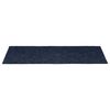 vidaXL Tappetini per scale autoadesivi 30 pz 60x25 cm blu navy rettangolari