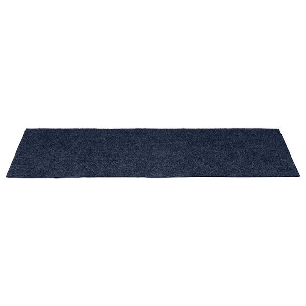 vidaXL Tappetini per scale autoadesivi 30 pz 60x25 cm blu navy rettangolari
