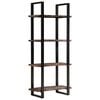vidaXL Libreria a 4 Livelli 80x40x180 cm in Legno Massello di Recupero