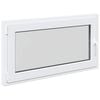 vidaXL Finestra per Soffitta RISOR 110 x 60 cm PVC e Vetro Bianco