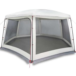 vidaXL Tenda da piscina con Patta Rimovibile&Pareti in Rete 670x590 cm