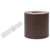 vidaXL Striscia divisoria per la privacy in PVC 35x0,19 m Marrone