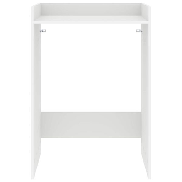 vidaXL Mobiletto per lavatrice Bianco 67,5 x 62 x 97 cm