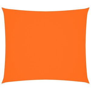 vidaXL Parasole a Vela Oxford Rettangolare 2x2,5 m Arancione