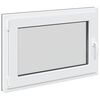 vidaXL Finestra per Soffitta RISOR 90 x 70 cm PVC e Vetro Antracite