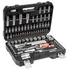 YATO Set cricchetto chiavi a tubo in metallo Nero 94 pezzi YT-12681