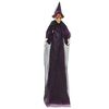 vidaXL Strega parlante appesa di Halloween Viola 216 x 125 cm