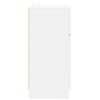 vidaXL Credenza con cassetto Bianco 100 x 30 x 65,6 Legno multistrato