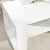 vidaXL Tavolino da salotto Bianco 92 x 49,5 x 45 cm Legno multistrato