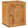 vidaXL Mobile da Bagno con porta Marrone Chiaro 38 x 33 x 48 cm
