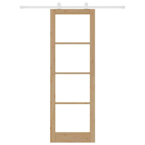 vidaXL Porta scorrevole ORKDAL Naturale 78 x 232 cm