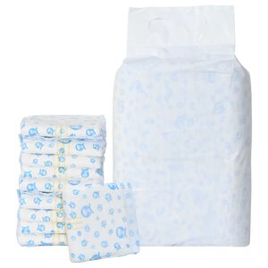 vidaXL Pannolino usa e getta per cani maschi 30 pz Bianco XS