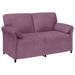 vidaXL Divano a 2 Posti Viola 158 x 83 x 95 cm Velluto