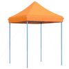 vidaXL Tenda da Festa Pieghevole Pop-Up Arancione 200x200x306 cm