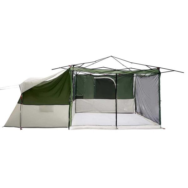 vidaXL Tenda interna con tetto Verde 520 x 520 x 190 cm taffet&agrave;