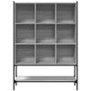 vidaXL Libreria Grigio Sonoma 102x30x141,5 cm in Legno Multistrato