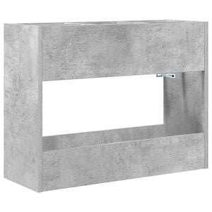 vidaXL Supporto per Ombrellone Grigio cemento 65 x 24 x 50 cm
