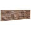 vidaXL Testiera del letto Naturale Legno di teak solido
